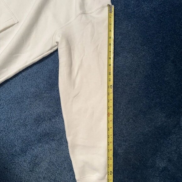 adidas Originals Trefoil Big Logo Hoodie XL White Streetwear Classic NWT - Picture 9 of 13